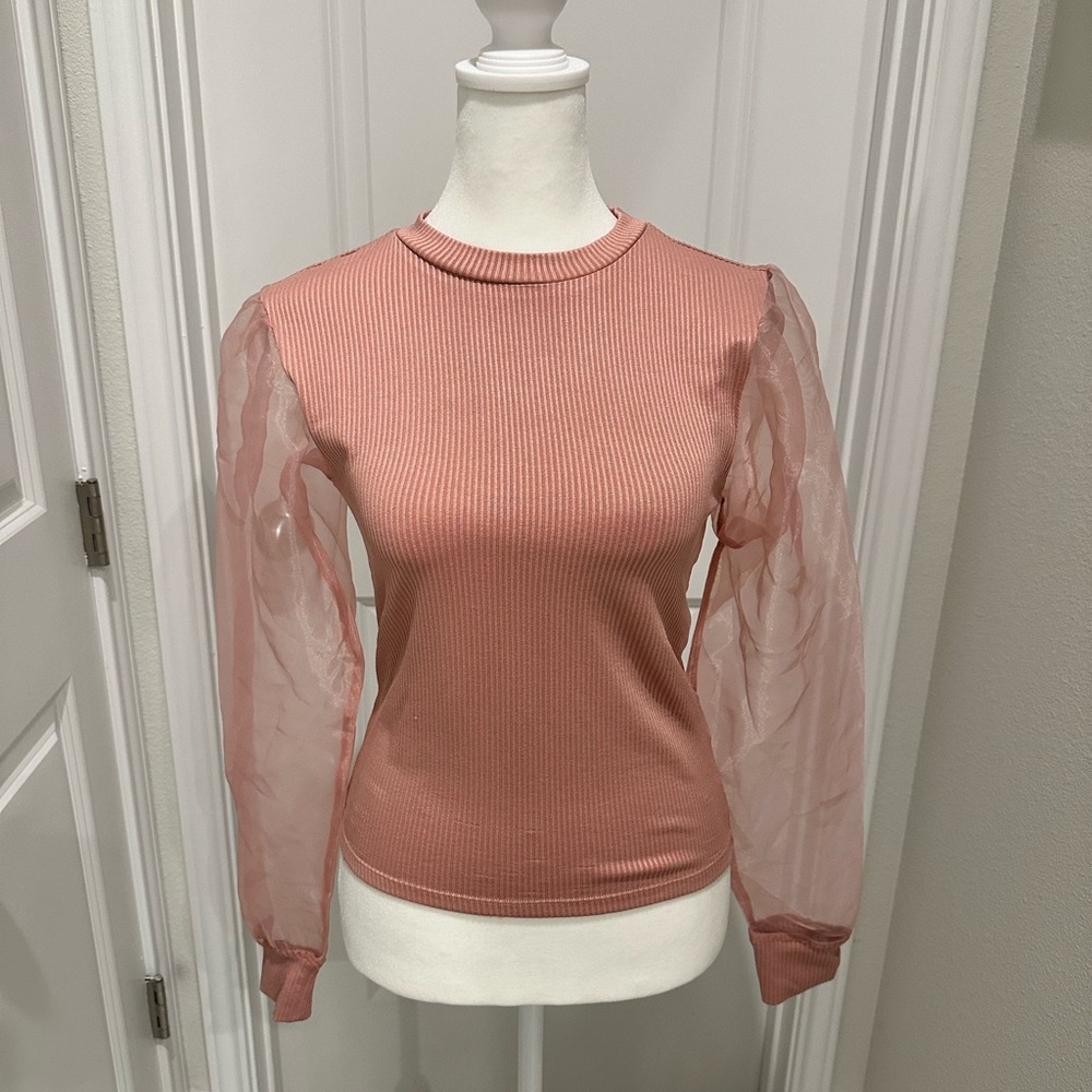 Pink Divided Top Size Small